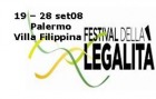 Festival della Legalità
A Palermo, dal 19 al 28 settembre 2008